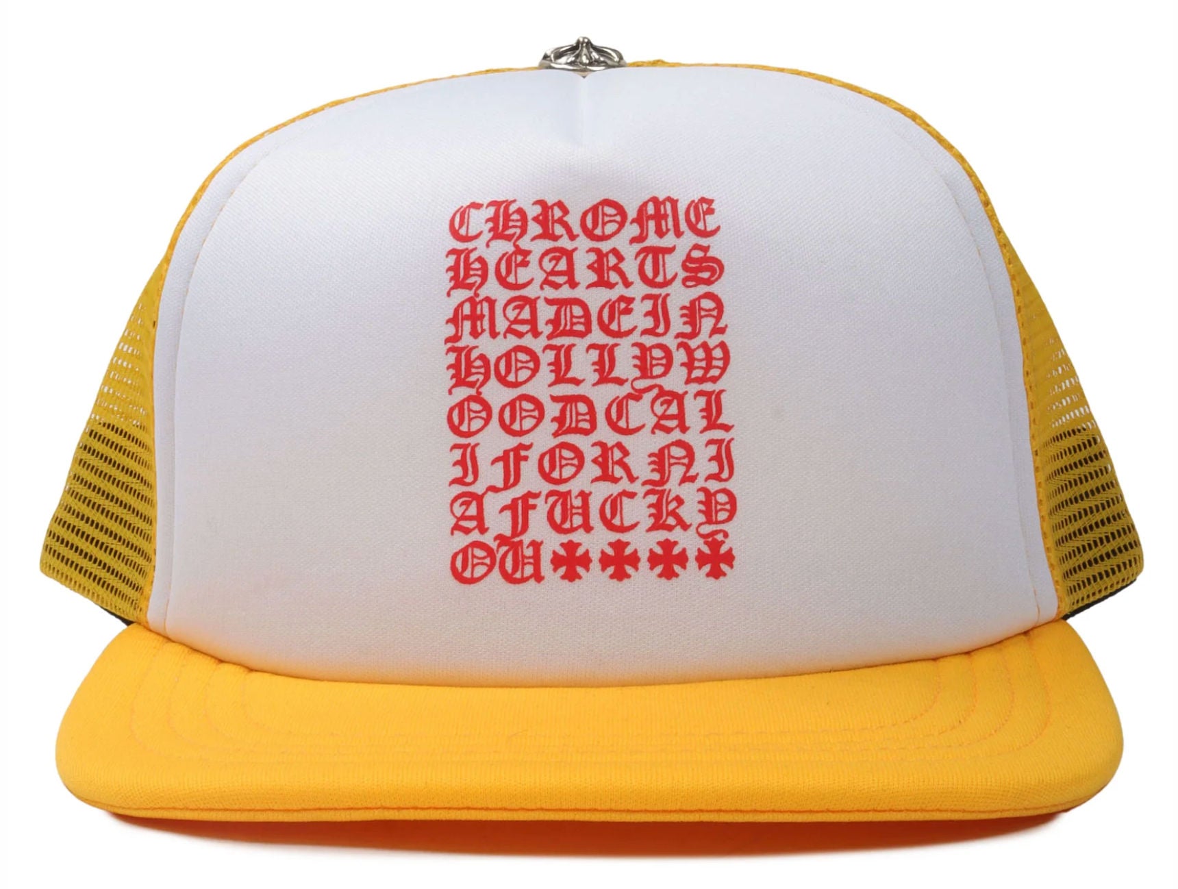 Chrome Hearts Eye Chart Trucker Hat