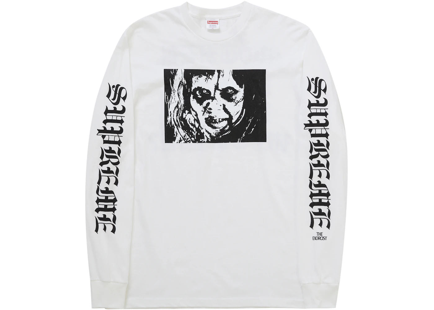 Supreme The Exorcist Mother Long Sleeve Tee White