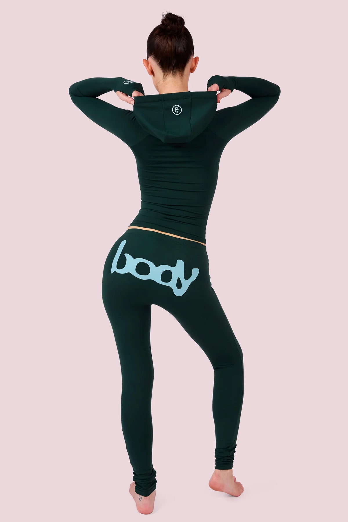 Body By Raven Seafoam Hoodie/Leggings Set