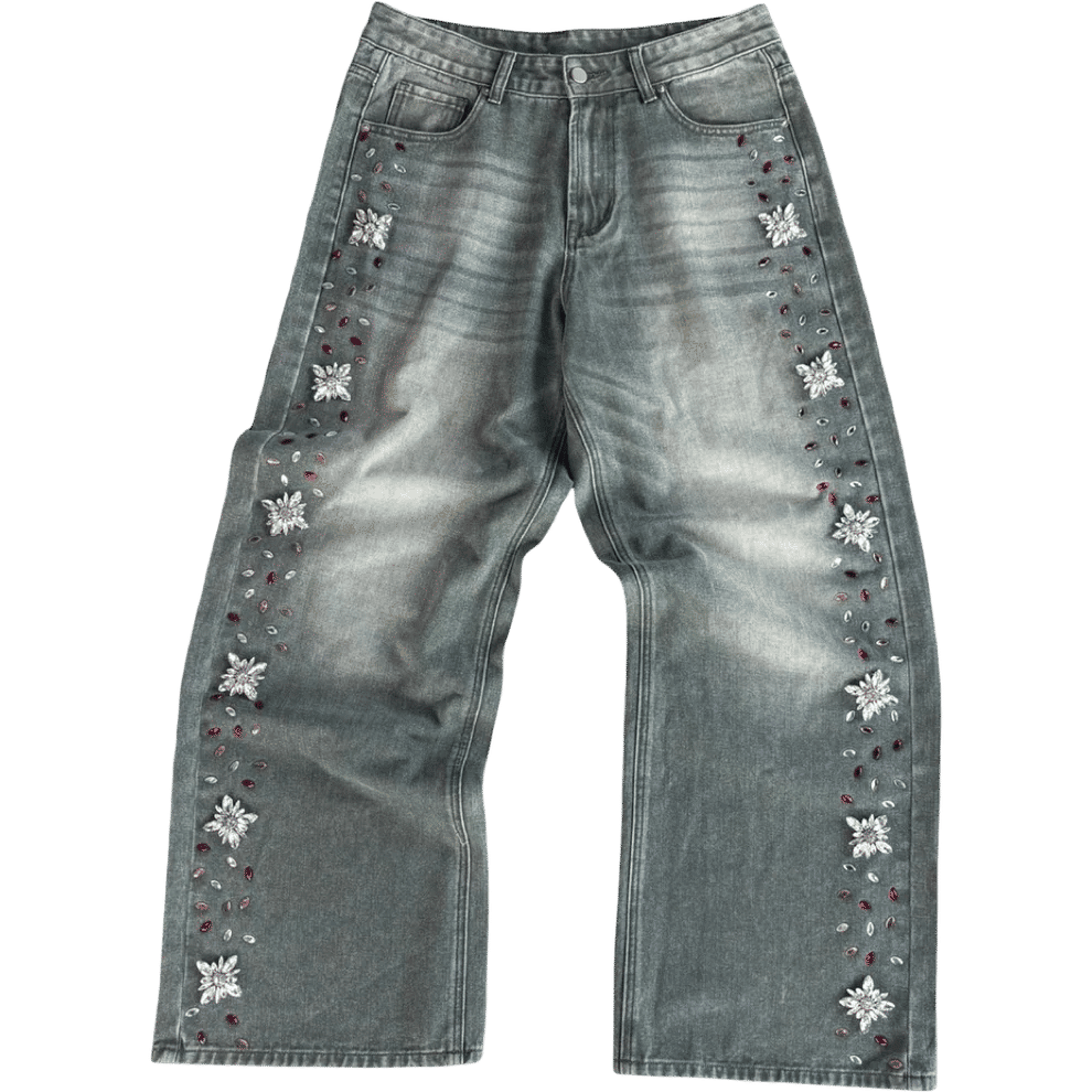 Fraternal Desires 'Interstellar' Grey Jeans