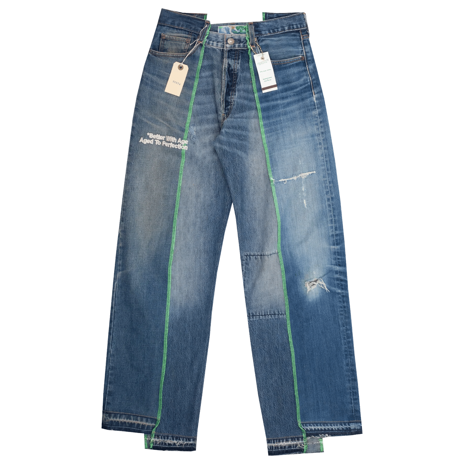 Better With Age 'Altar Reconstructed' Light Wash Jeans