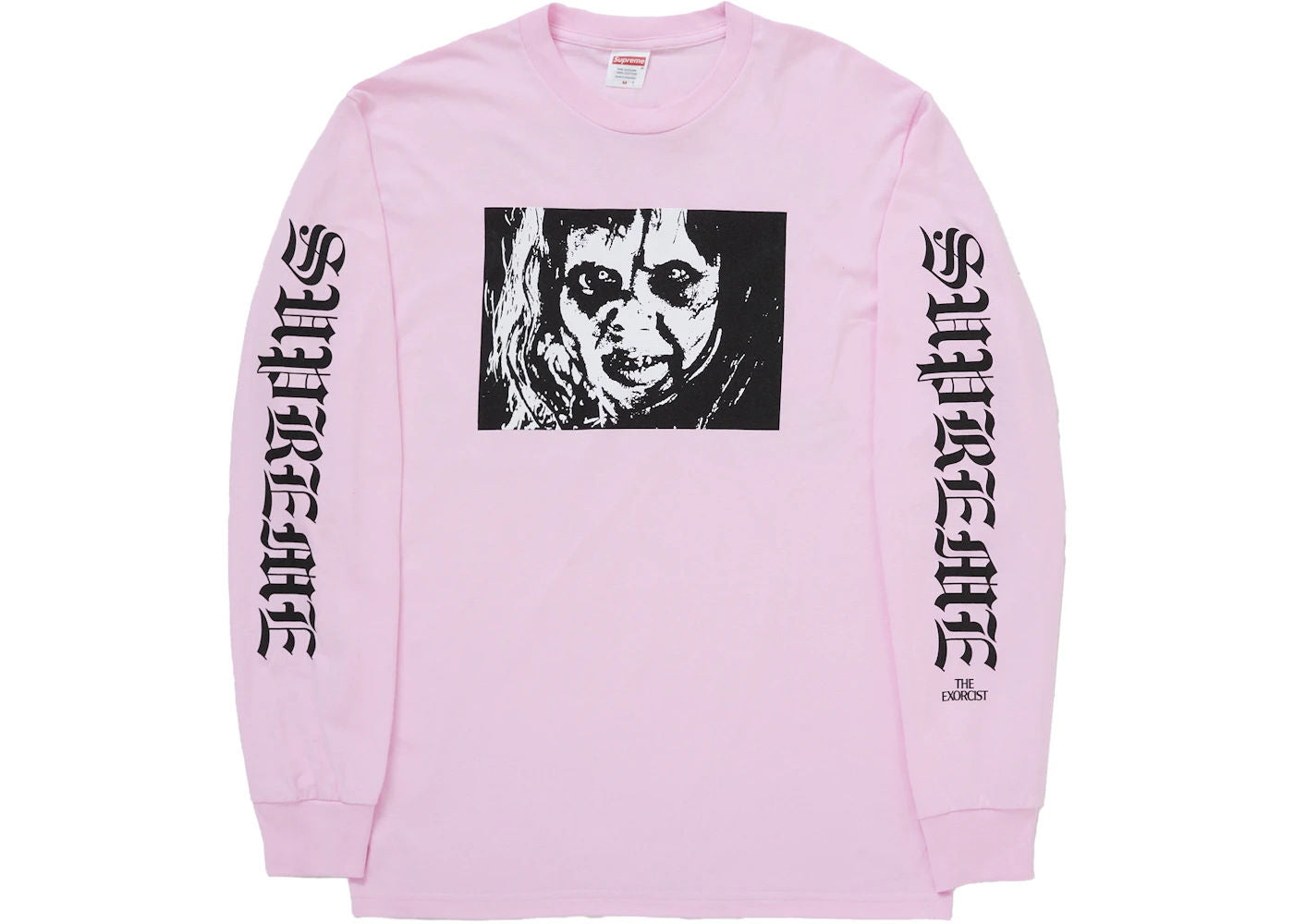 Supreme The Exorcist Mother Long Sleeve Tee Light Pink