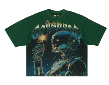 Godspeed Sputnik Moment T-Shirt Hunter Greem