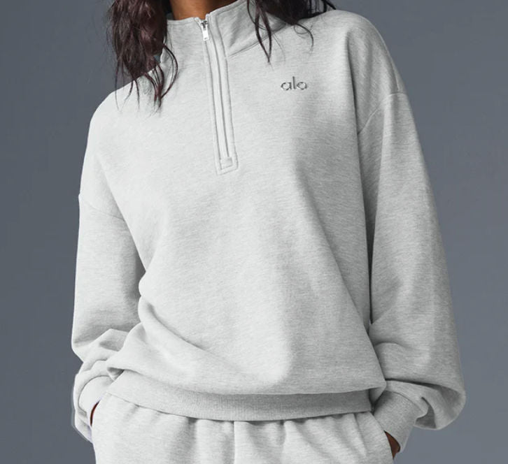 Accolade 1/4 Zip Pullover Grey Set
