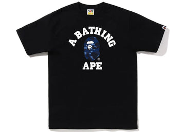 BAPE Color Camo College Tee (FW22) Black Blue