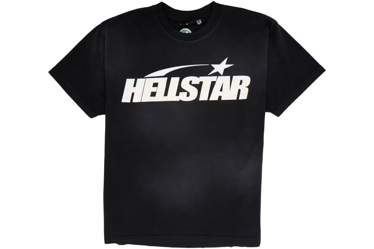 Hellstar Classic Logo Gel Print T-Shirt Black
