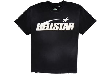 Hellstar Classic Logo Gel Print T-Shirt Black