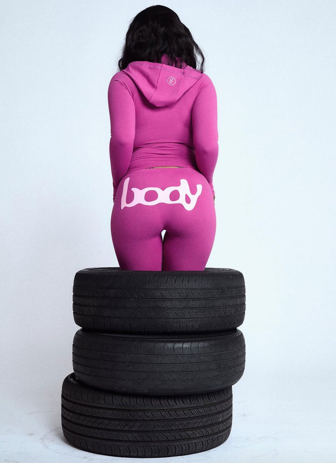 Body By Raven Tracy Fuchsia Pink Set