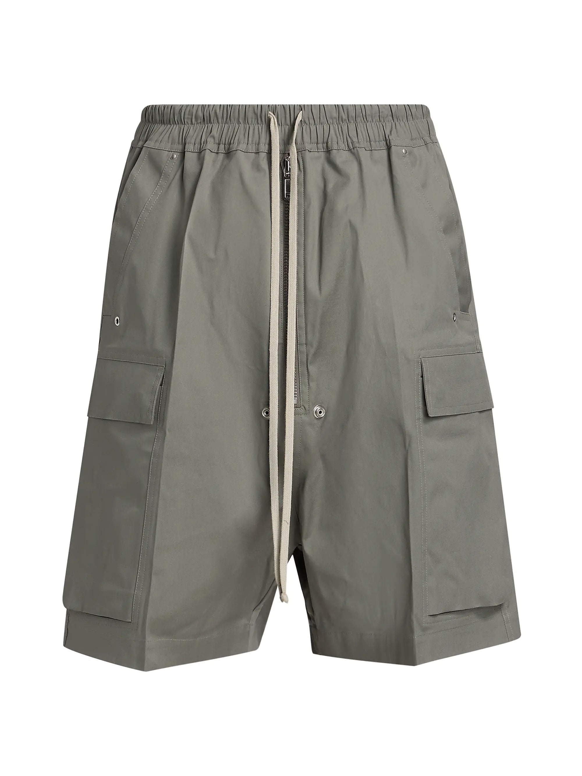Rick Owens Cargobela Stretch Cotton Shorts