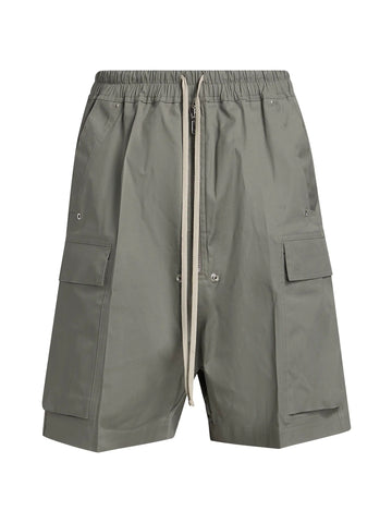 Rick Owens Cargobela Stretch Cotton Shorts