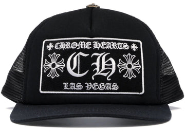 Chrome Hearts CH Las Vegas Trucker Hat Black