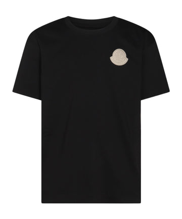 Moncler Black Logo Reversible T-shirt