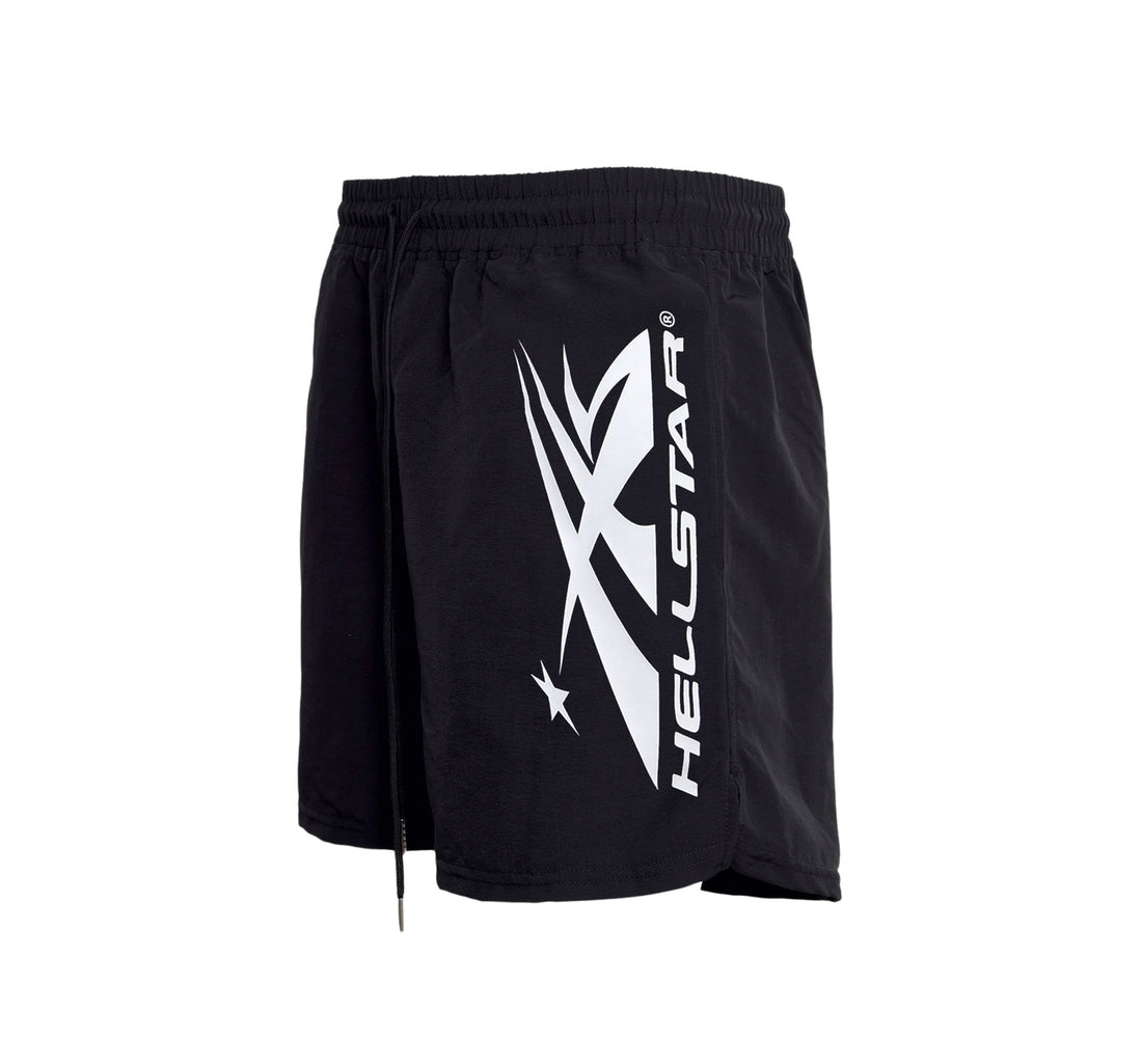 Hellstar Sports Vertical Athletic Shorts Black