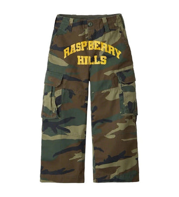 Raspberry Hills Camo Cargo Pants