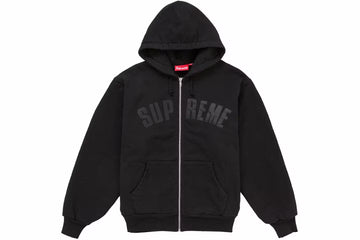 Supreme Arc Thermal Lined Zip Up Hoodie Black