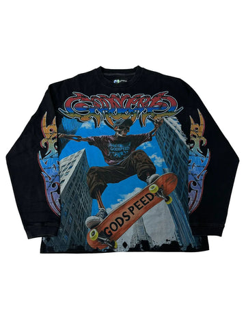 Godspeed Ollie Long Sleeve Tee Black