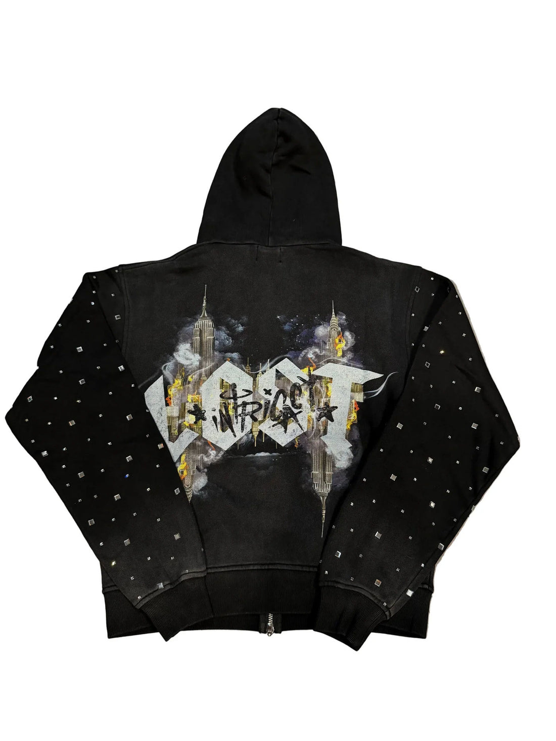 Lost Intricacy 'Afterlife' Black Zip Up Hoodie