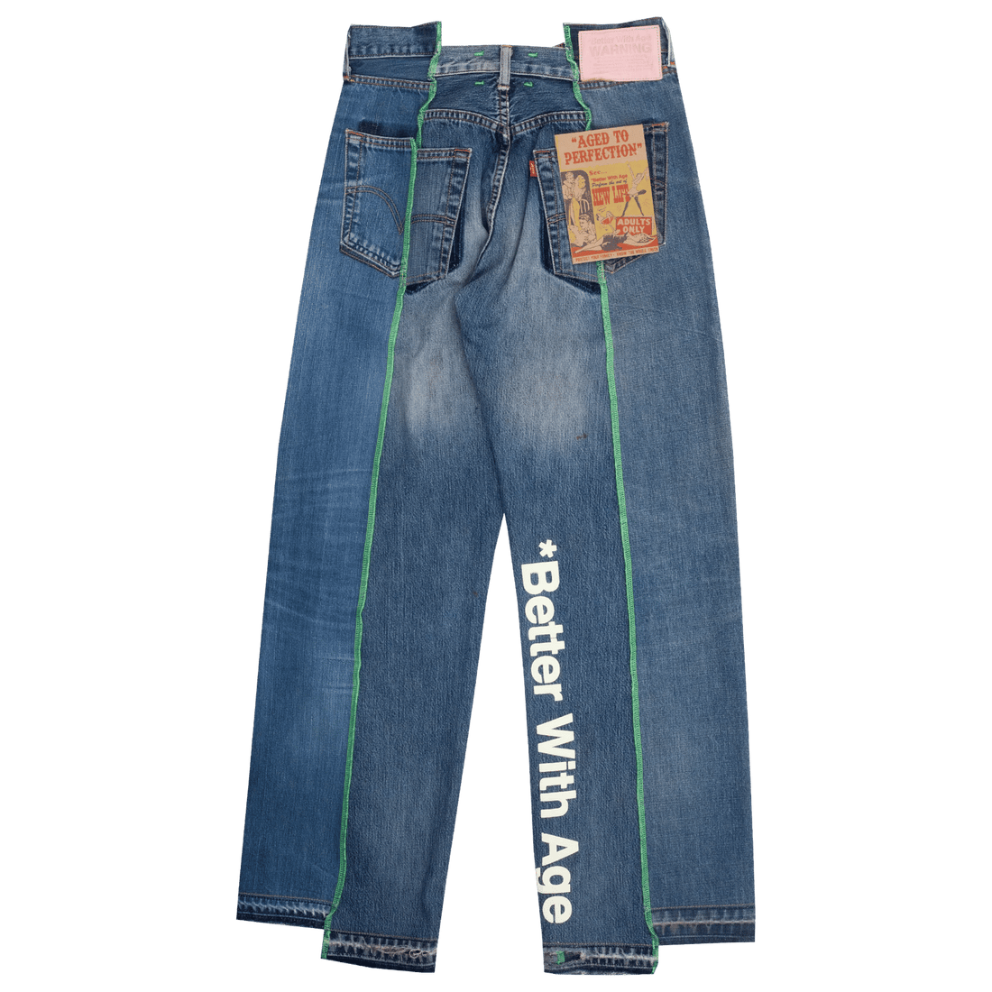 Better With Age 'Altar Reconstructed' Light Wash Jeans
