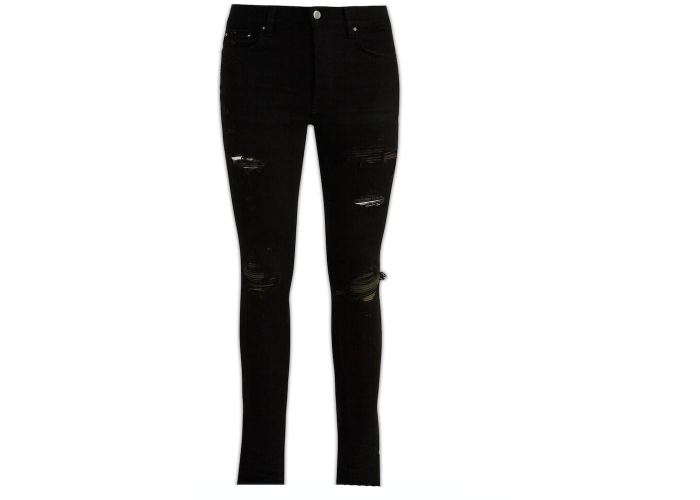 AMIRI MX1 Camo Jeans Black