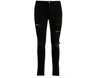 AMIRI MX1 Camo Jeans Black