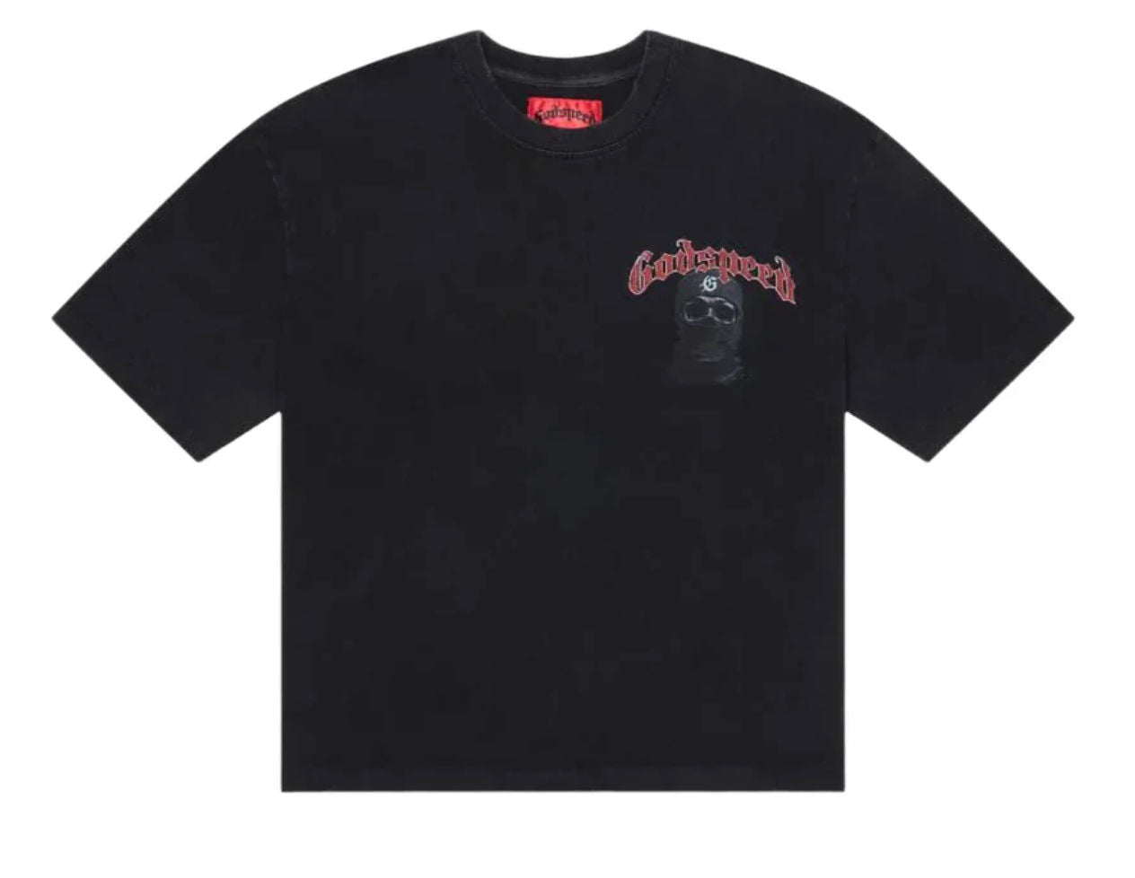Godspeed "Balaclava" T-Shirt Black/Red