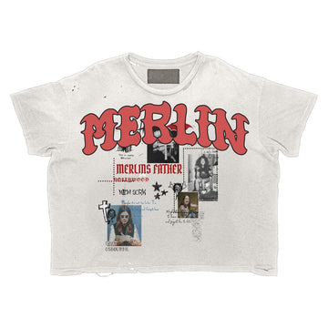 Merlin’s Father Hollywood T-Shirt White