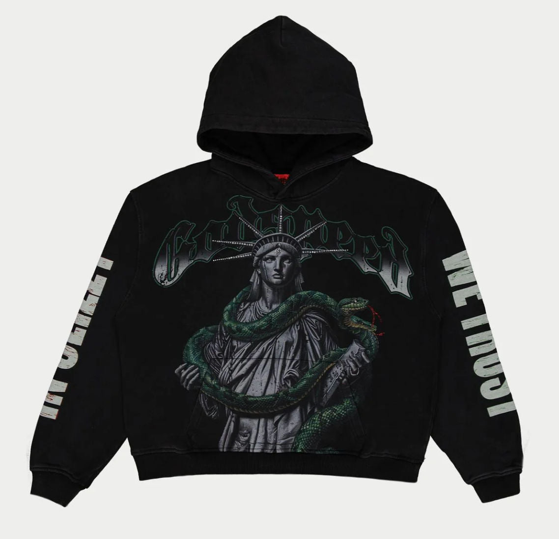 Godspeed Top 5 Slizzy VVS Hoodie Black Wash