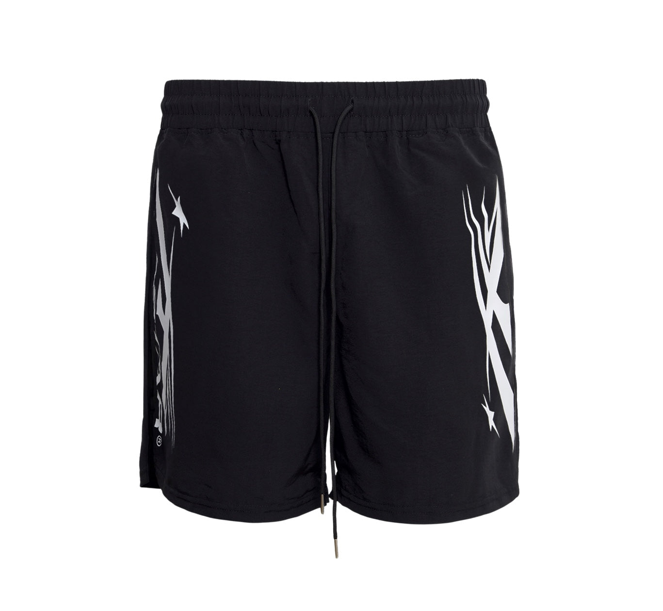 Hellstar Sports Vertical Athletic Shorts Black