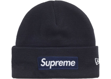 Supreme New Era Box Logo Beanie (FW25) Navy