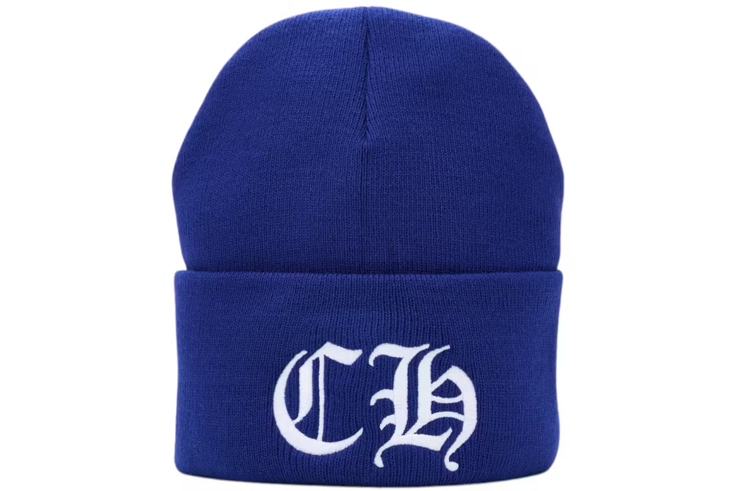 Chrome Hearts CH Logo Beanie Blue
