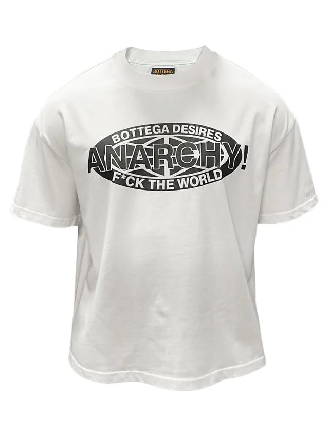 Bottega Desires F*ck The World T-Shirt White