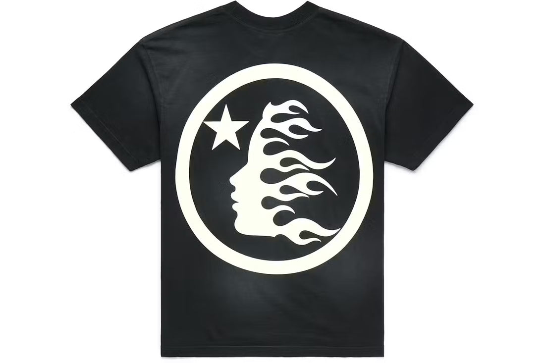 Hellstar Classic Logo Gel Print T-Shirt Black