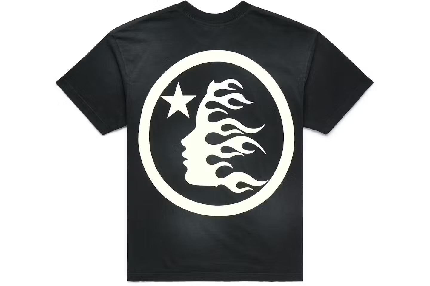 Hellstar Classic Logo Gel Print T-Shirt Black