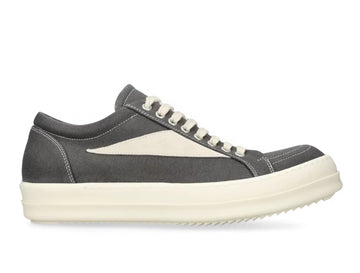 Rick Owen Drkshdw Vintage Low Grey Sneakers