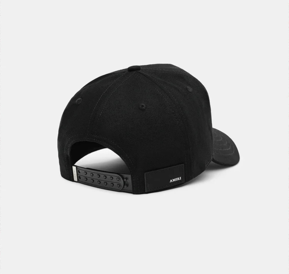 Amiri MA Crystal Hat Black