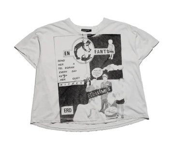 Enfants Riches Deprimes Keep Her Quiet T-Shirt White
