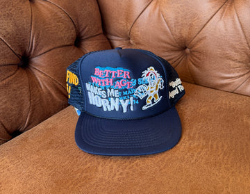 BWA Nowhere Vintage Hat Blue