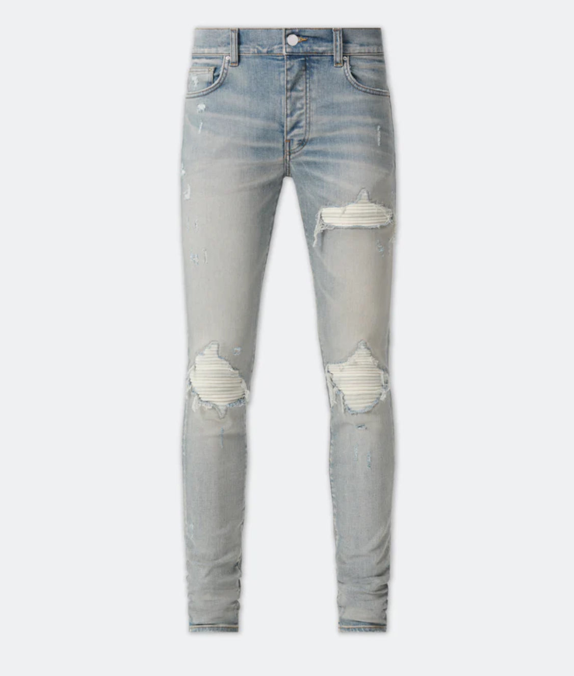 White Patch Amiri Mx1 Jeans