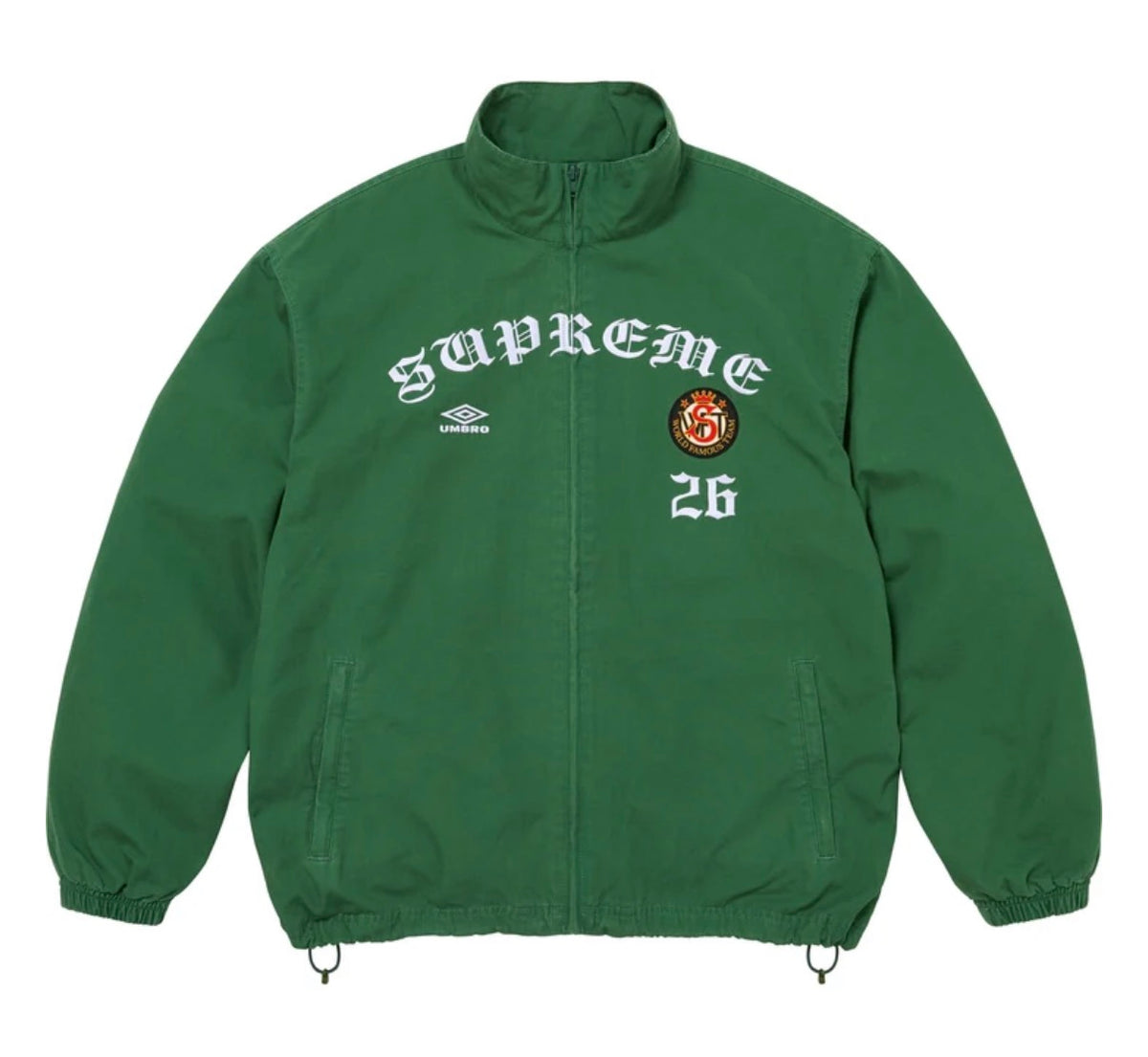 Supreme®/Umbro® Cotton Ripstop Track Jacket Green