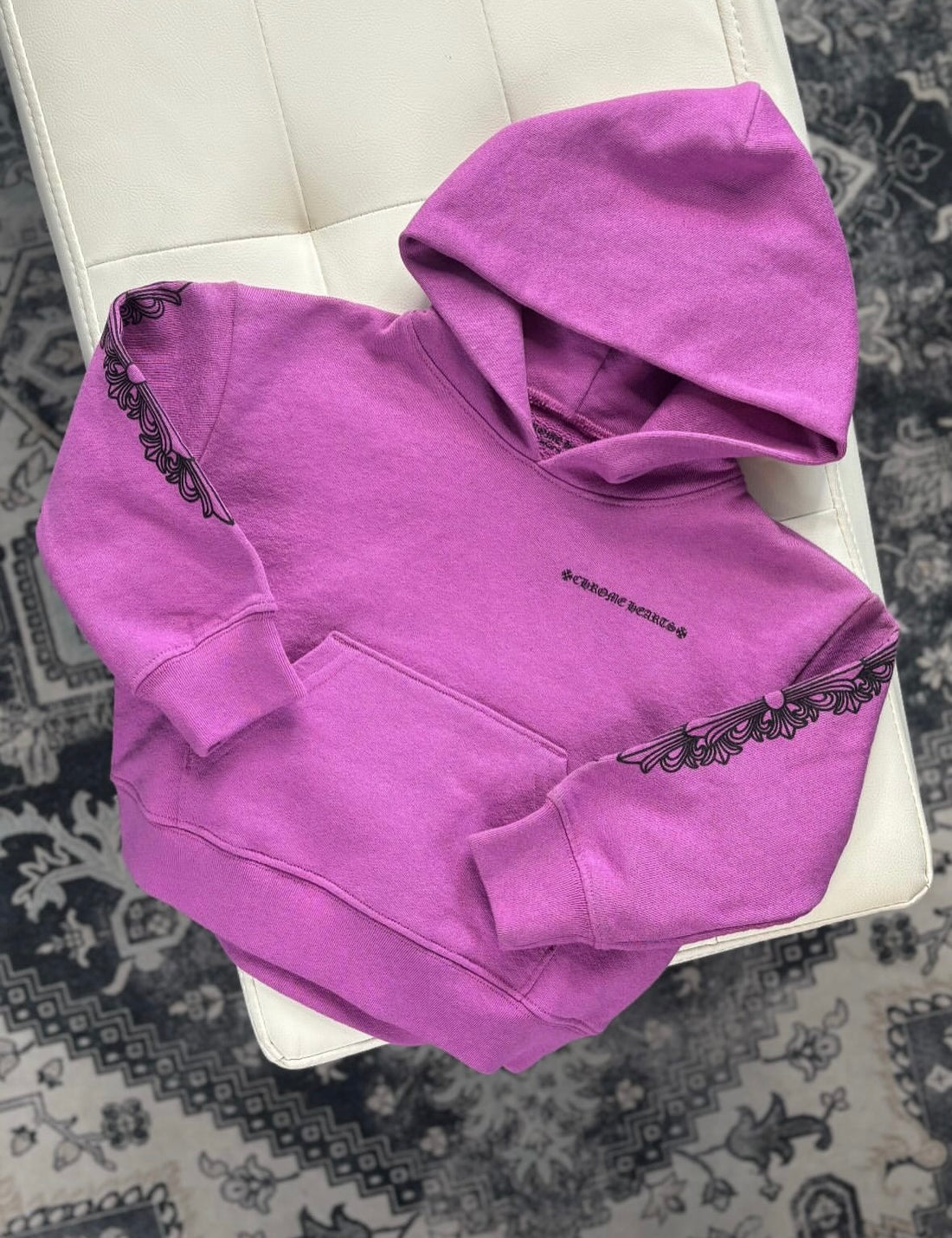 Baby Chrome Hearts Matty Boy Web Hoodie Purple