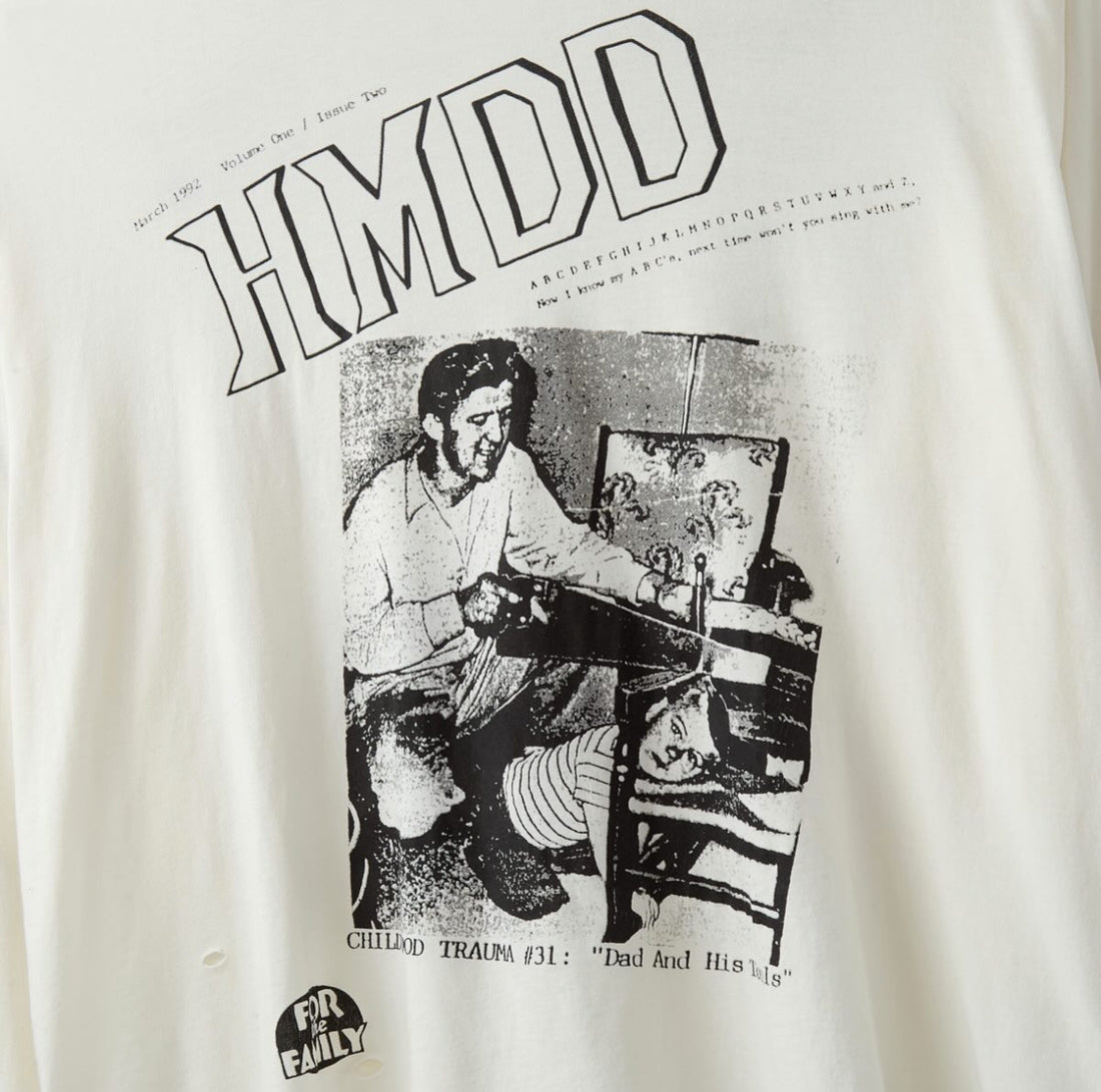 Happy Memories Don’t Die Fanzine Long Sleeve White