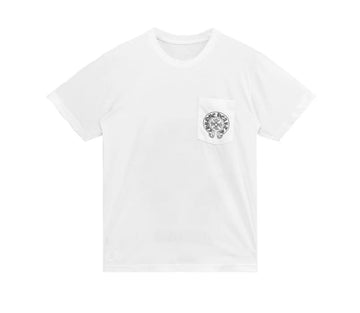 Chrome Hearts Miami White Horseshoe Short Sleeve T-Shirt