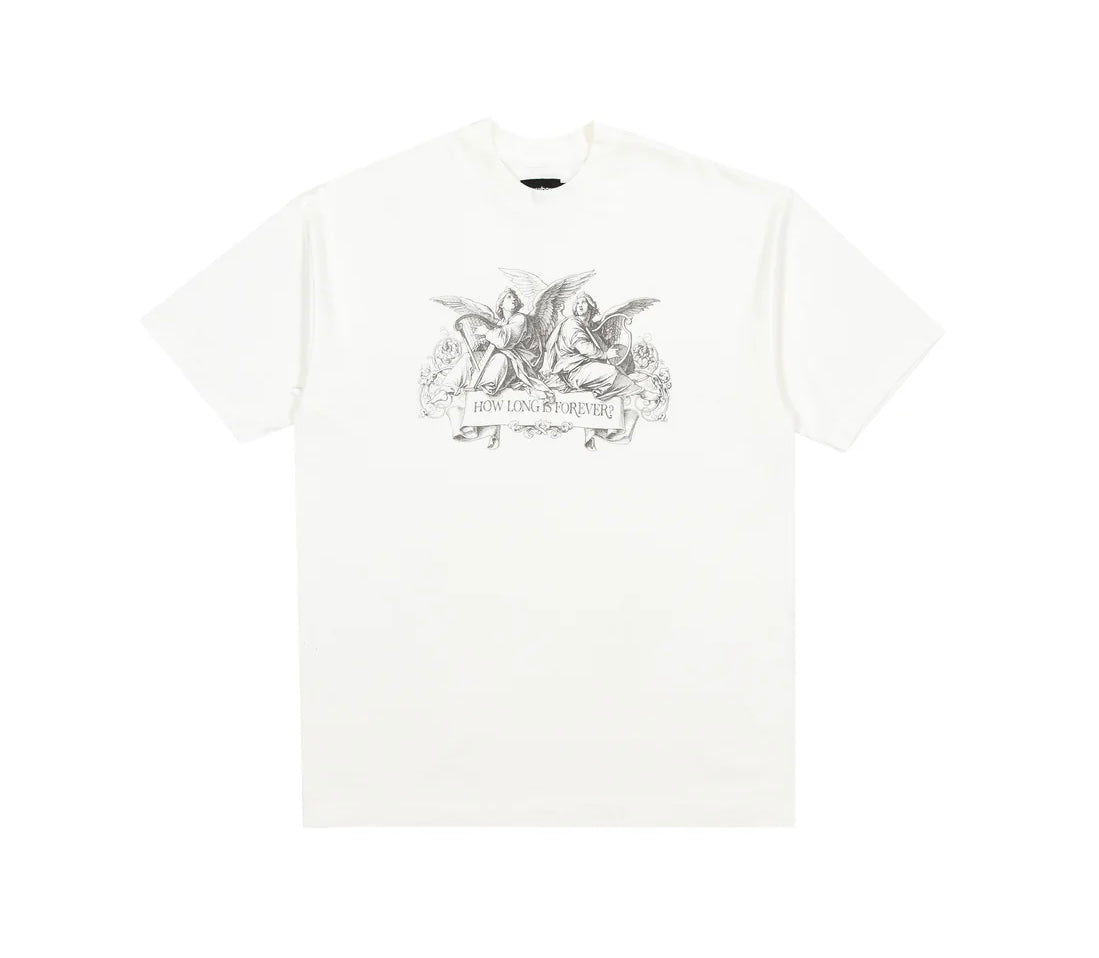 Strawberry Hills How Long Is Forever T-Shirt White