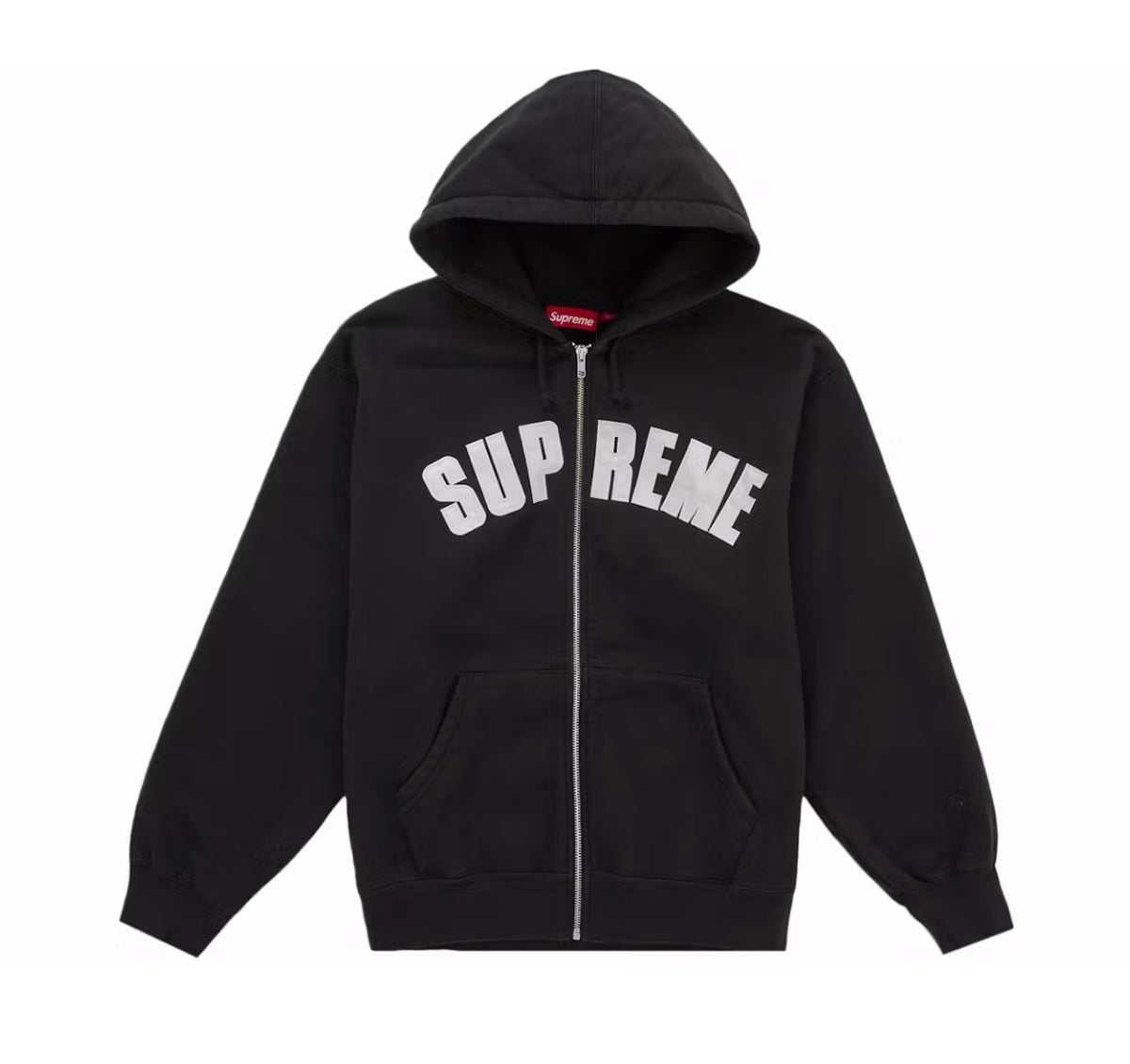Supreme Larry Clark Zip Up Hoodie Black