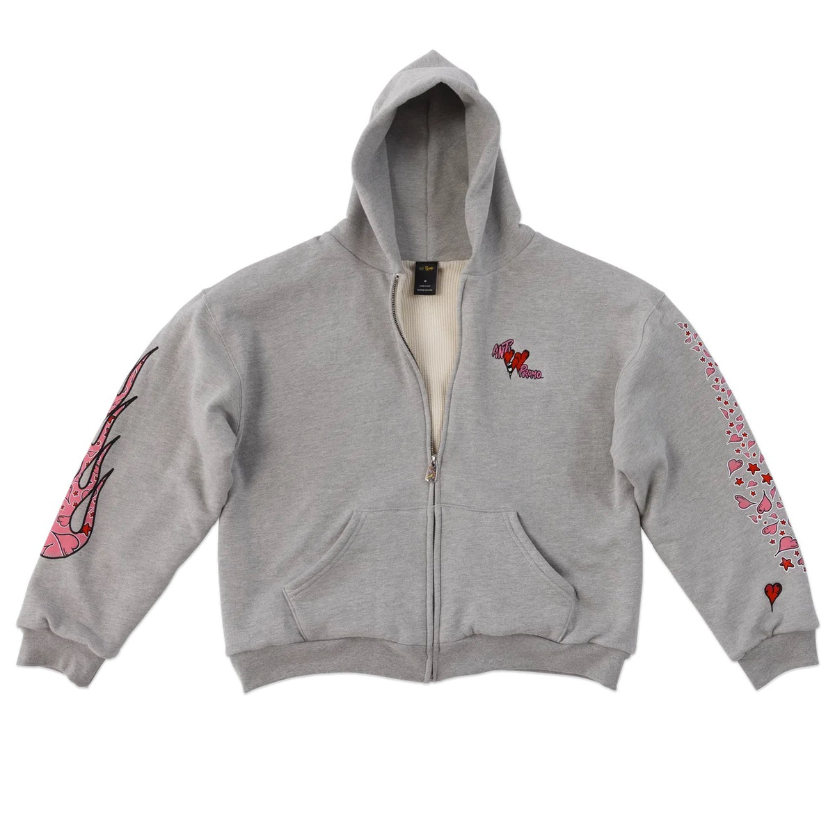 Anti Promo Matty Boy Sadistic Zip Up Grey