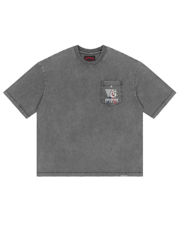 Godspeed GS Air Paris Pocket Tee Grey
