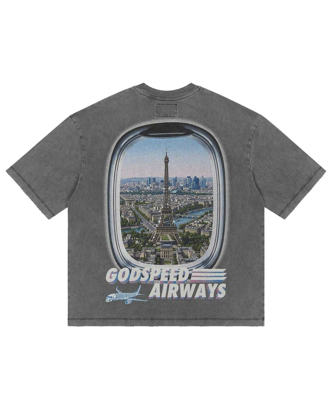 Godspeed GS Air Paris Pocket Tee Grey