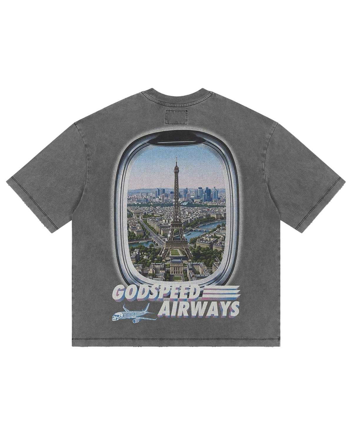 Godspeed GS Air Paris Pocket Tee Grey