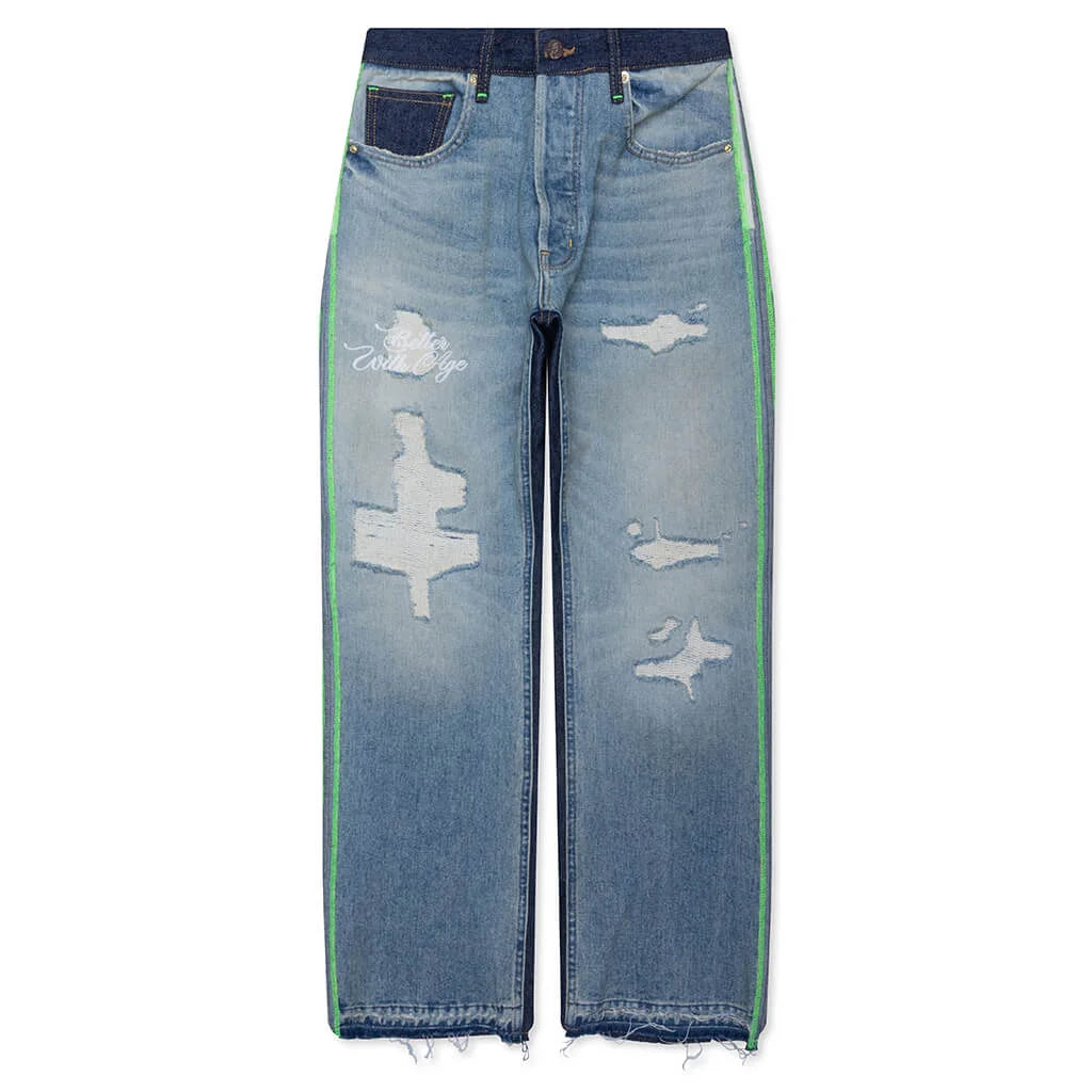 BWA Luna Denim Trouser Indigo