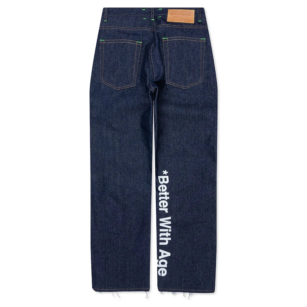 BWA Luna Denim Trouser Indigo